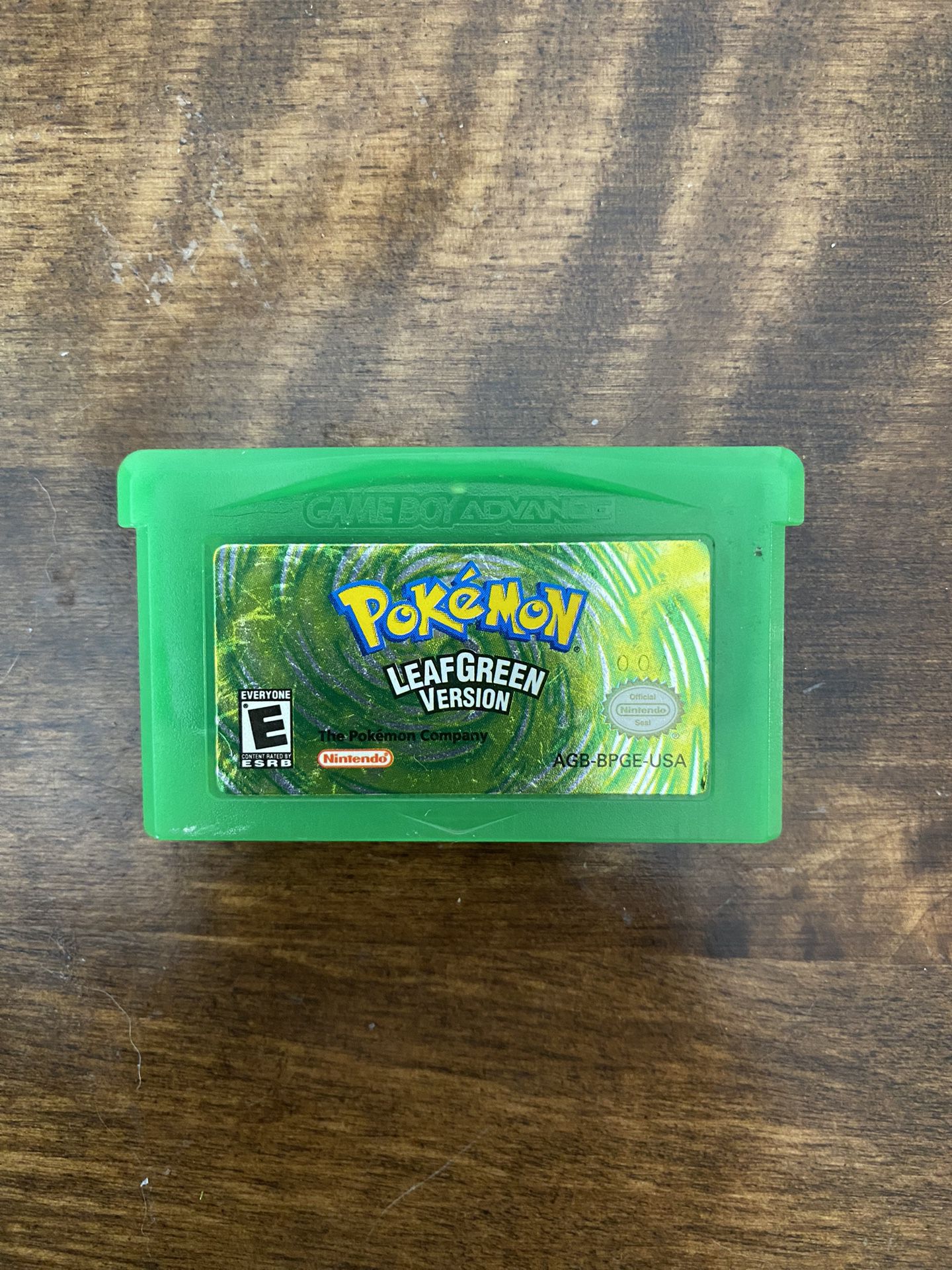 Gameboy Advance - Pokémon Leaf green 