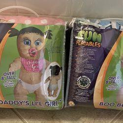 Baby Inflatable Adult Costume - Gender Reveal