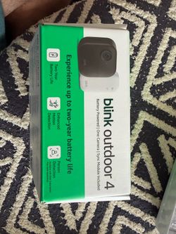 Blink outdoor camera (just the camera sync module not included)