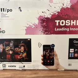 Toshiba 4k Ultra Hd 55” Tv
