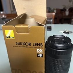 Nikkor Lens AF-Dx Nikki’s 70-300mm