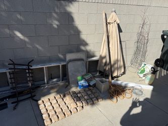 Free Garden Yard items - must pick up today Wednesday