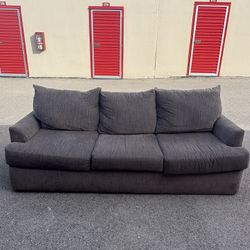 Dark Gray Sofa — $230 (Delivery Available)