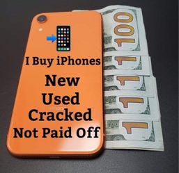 Iphone xr 128gb cracked screen