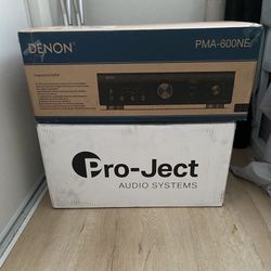 DENON PMA-600NE INTEGRATED AMPLIFIER - BRAND NEW SEALED IN BOX! 