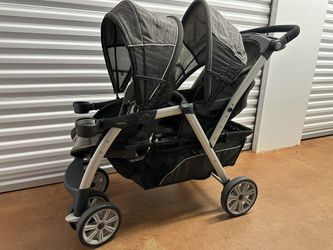 Used Chicco Cortina Double Stroller