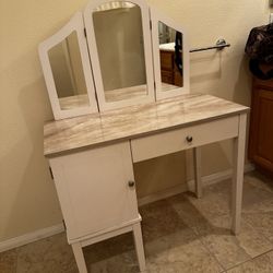 Vanity With Mirror