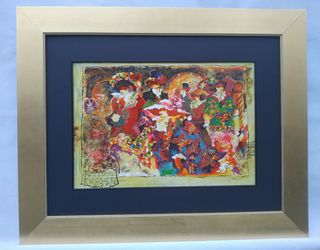 Sergey Kovrigo Rendezvoud Orig Art Framed