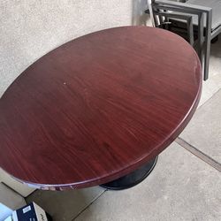 Round Wooden Dinning Table 