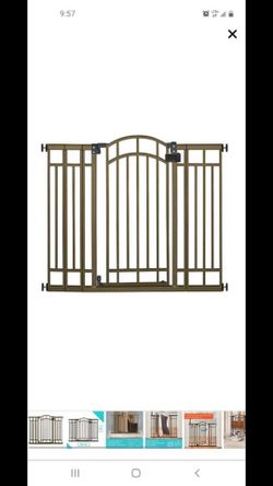 Multi Use Bronze Extra Tall Walk Thru Gate
