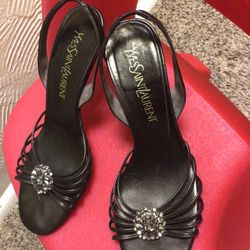 Yves Saint Laurent  Rhinestone Pumps. Absolutely Stunning!