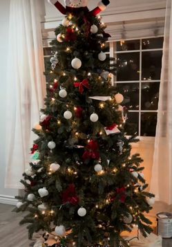 7ft tall Christmas tree