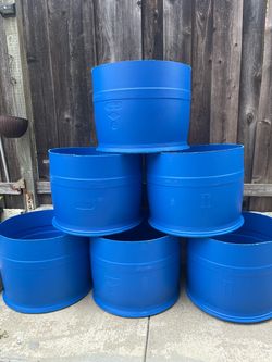 Half drums $10 and full drums $20