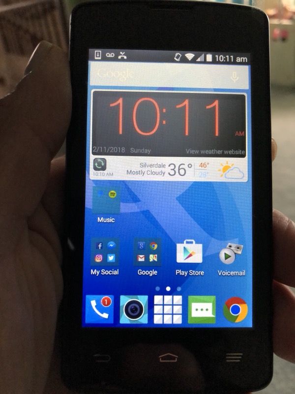 ZTE smart phone by Qlink phone for Sale in Silverdale, WA OfferUp