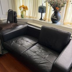 Leather Couch 