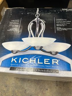Kitchen breakfast bar Light and Chandelier
