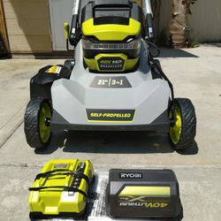 Ryobi 40V Self Propelled Lawn Mower 