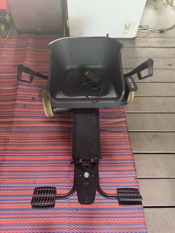 Hoverboard with kart attachments