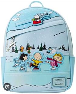 Loungefly Peanuts Winter Mini Backpack