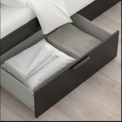Used IKEA Bed Frame With 4 Drawers