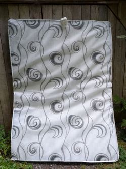 Free hardly used queen sized mattress and foam topper
