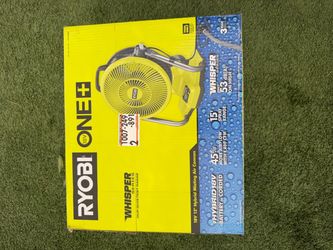 Ryobi 18V ONE+ 12" Hybrid Misting Air Cannon