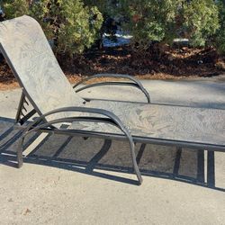 Outdoor Chaise Lounge Chair