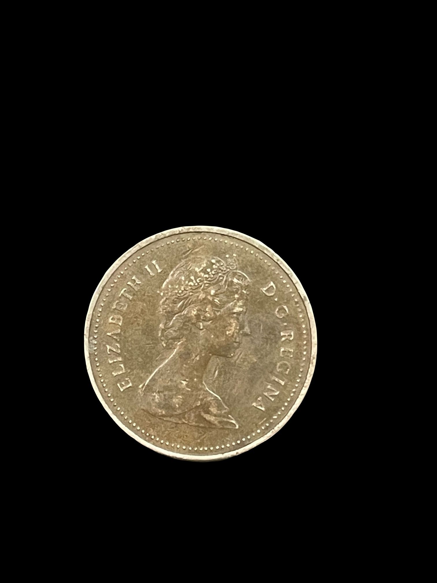 1985 Canadian five cent coin