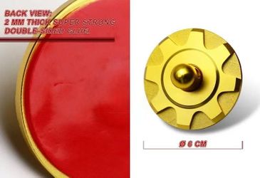 Brand New Universal Aluminum JDM Hardware Bonnet Racing Hood Pin Lock Appearance Gold