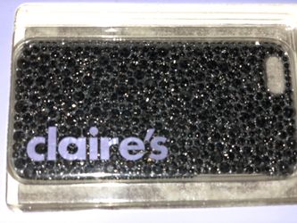 IPhone 5 Case Color: Black Platinum Crystals Condition: New with plastic cover