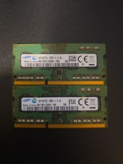 Samsung 4GB DDR3L SO-DIMM RAM Kit (2x4GB)