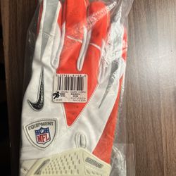 Nfl Football Gloves, Triple Extra Large