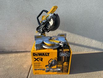 Dewalt 20V XR MAX 10” Double-Bevel Compound Miter Saw (Tool Only)