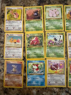 1st edition common vintage cards
