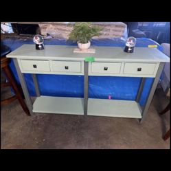 Teal Entry Table 