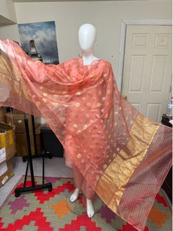 Brand new soft organza dupatta