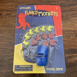 Funky Monkeys Keychain