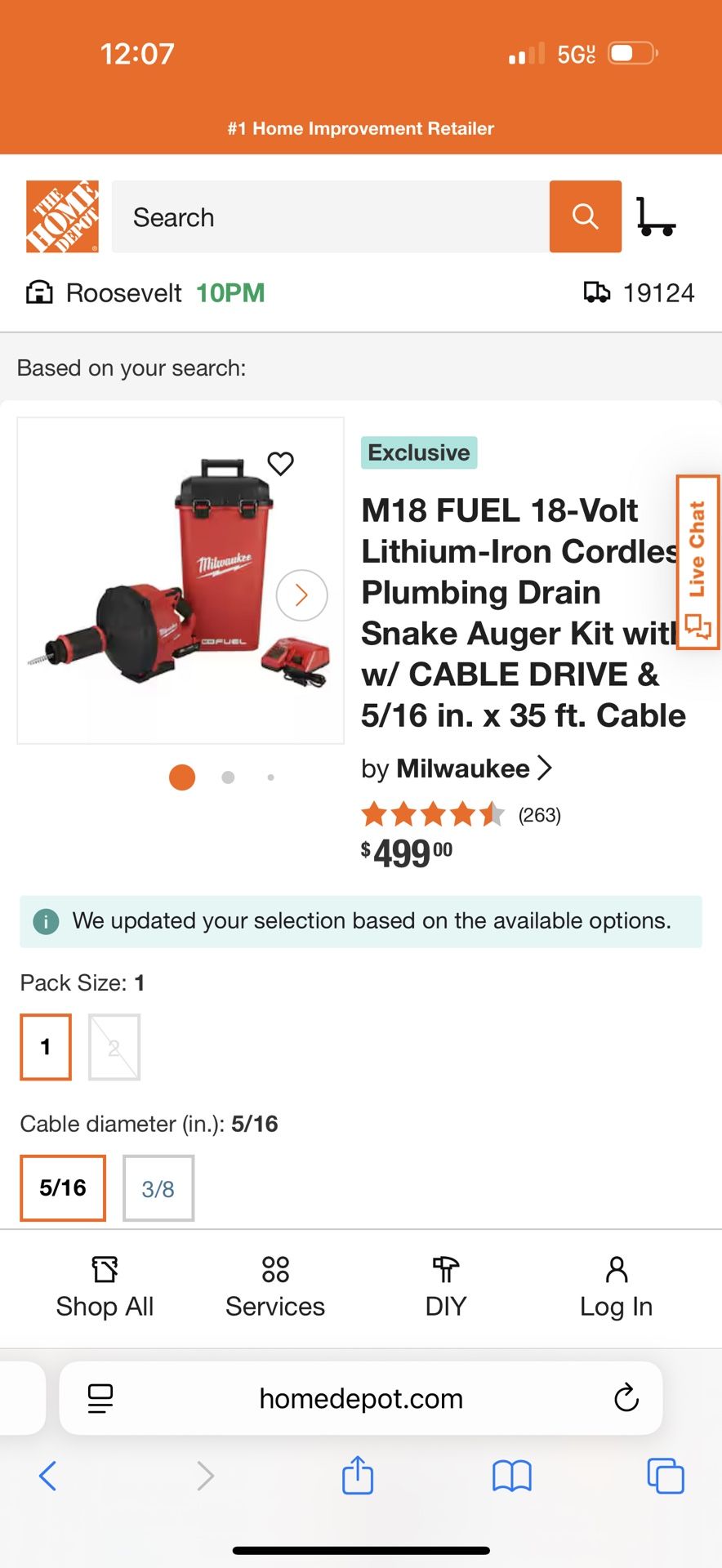 milwaukee drain snake m18