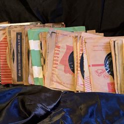 Vintage 45 RPM Vinyl Records