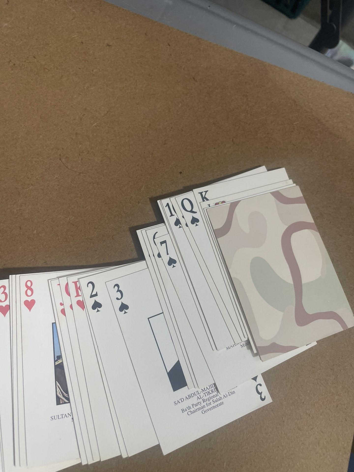 America’s Most Wanted Terrorist Card Deck