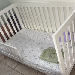 Baby- Toddler Crib With Mattress