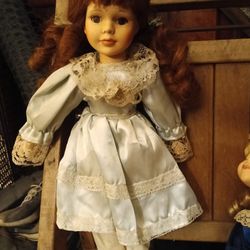 Collector Porcelain Doll 