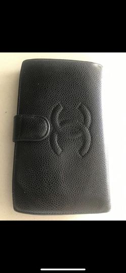 chanel caviar wallet