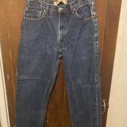 Mens Levis 550 Relaxed Jeans 34W x 30L