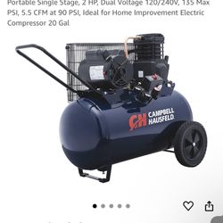 Air Compressor And Air Impact Wrench With Air Hose 