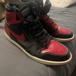 Jordan 1 Retro High OG Patent Bred Size 10.5