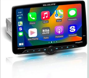 BOSS Audio Systems Elite BE10ACP.WX Single DIN Car Stereo Wireless Apple CarPlay, Android Auto, 10.1 Inch Touchscreen, Sirius XM-Ready, Bluetooth