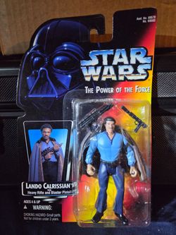 1995 Kenner Star Wars: The Power of the Force Lando Calrissian Action Figure