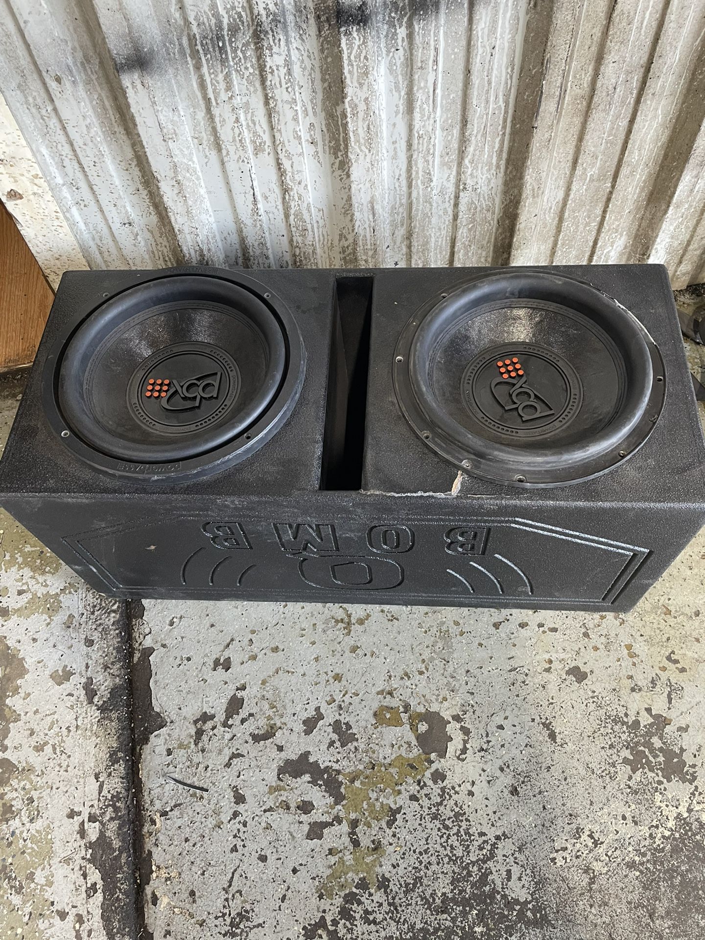 2 12” Power bass Pbx