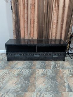 Alton black 62 inch tv stand